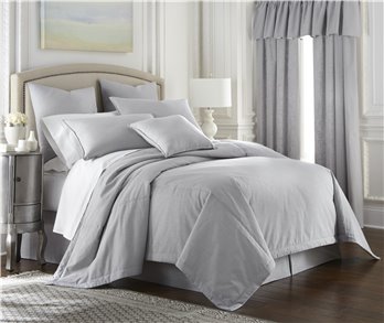 Cambric Gray Coverlet King