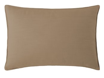 Cambric Walnut Pillow Sham Standard/Queen
