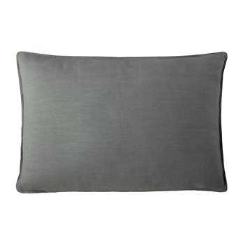 Harrow Charcoal Rectangle Pillow 14"x42"