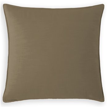 Elmwood Decorative Cushion - 20 Inch Square - Coordinating Velvet