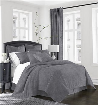 Gosfield Gray Duvet Cover Set - Queen
