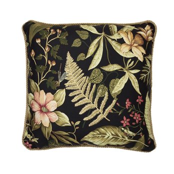Tahitian Sunset 17" x 17" Square Pillow - Floral by Thomasville