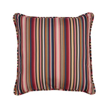 Queensland 17" x 17" Square Pillow - Stripe by Thomasville