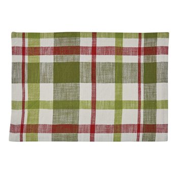 Winter Bliss Plaid Woven Placemat