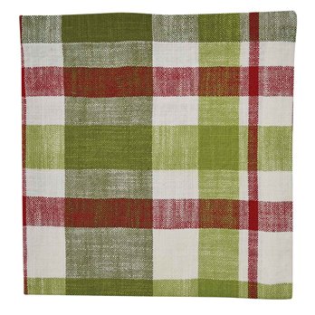 Winter Bliss Plaid Woven Napkin