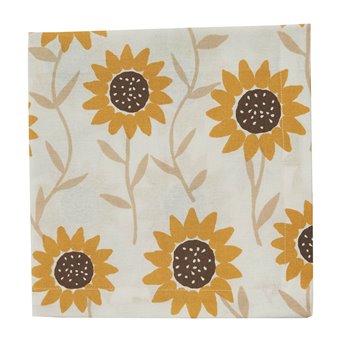Sunflower Print Napkin