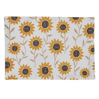 Sunflower Print Placemat