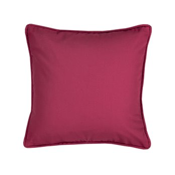 Virginia Square Pillow - Solid Pink