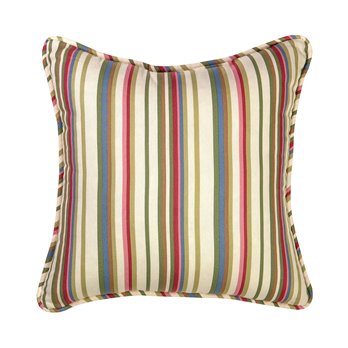 Virginia Square Pillow - Stripe