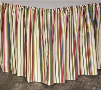 Virginia Twin Bed Skirt  (15" drop)