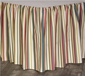 Virginia Twin Bed Skirt  (15" drop)