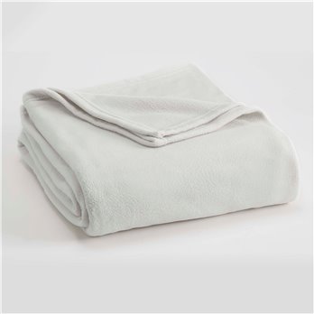 Vellux Twin Star White Microfleece Blanket