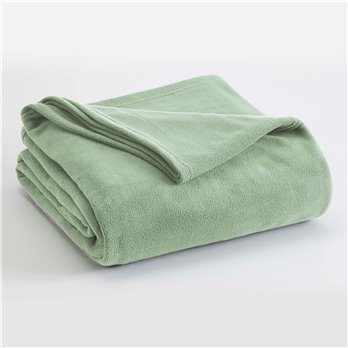 Vellux Full/Queen Desert Sage Microfleece Blanket