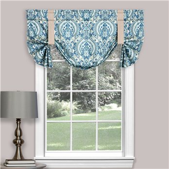 Tadeya - Spring Blue Tie Up Curtain