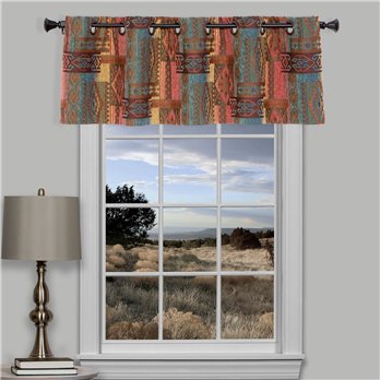 Sedona Sunset Grommet Valance