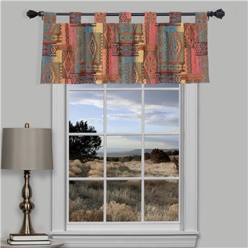 Sedona Sunset Tab Valance