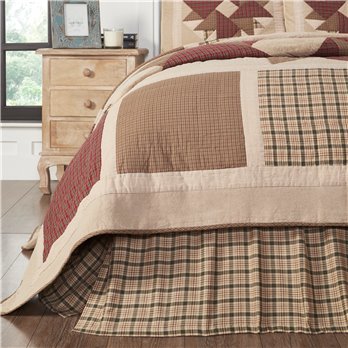 Cider Mill King Bed Skirt 78x80x16