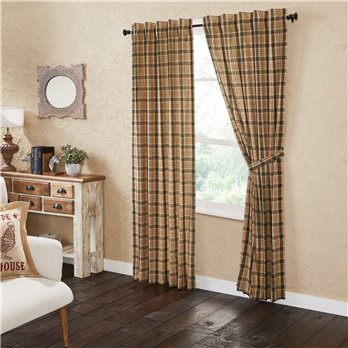 Cider Mill Plaid Panel Set of 2 84x40