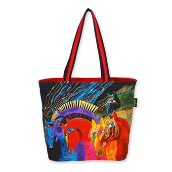 Wild Horses Of Fire Shoulder Tote