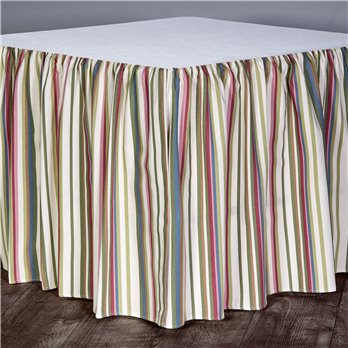 Cherry Blossom Cal King Bed Skirt  (15" drop)