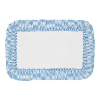 Annie Buffalo Blue Check Bathmat 20x30