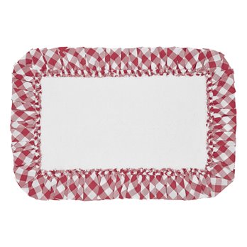 Annie Buffalo Red Check Bathmat 20x30