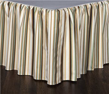 Pontoise Twin Bed Skirt  (15" drop)