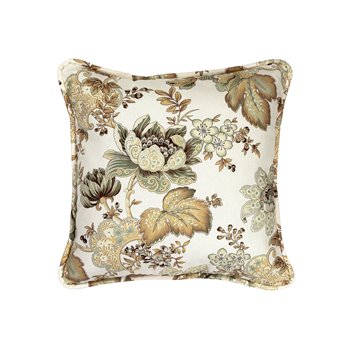 Pontoise Square Pillow - Floral