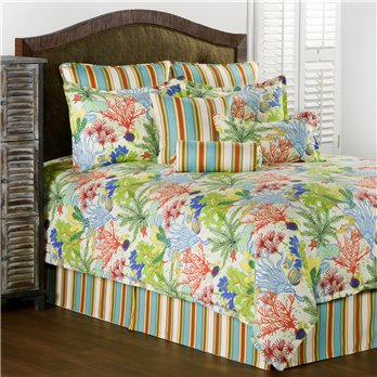 Island Breeze Twin size 7 piece Comforter Set