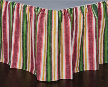 Kahlee Cal King Bed Skirt  (15" drop)