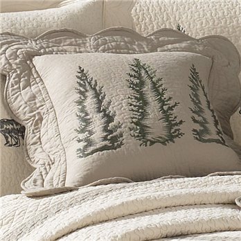 Bear Creek Trees Decorative Pillow