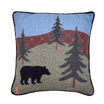 Bear Lake Decorative Pillow