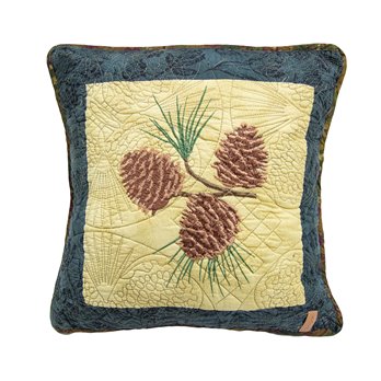 Cabin Raising Pinecone "Pinecone" Pillow