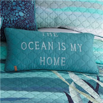 Summer Surf Rectangle Decorative Pillow