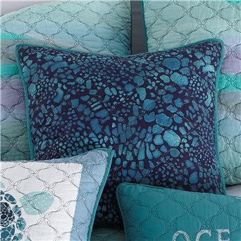 Summer Surf Ocean Decorative Pillow
