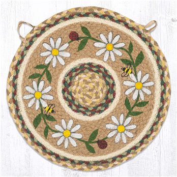 Daisy Round Chair Pad 15.5"x15.5"