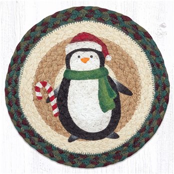 Penguin Printed Round Trivet 10"x10"