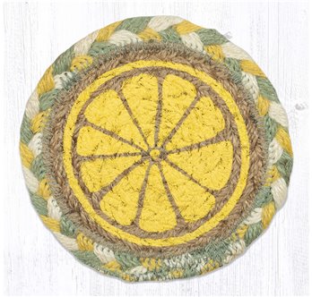 Lemon Slice Printed Coaster 5"x5" Set of 4
