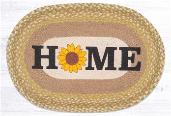 Home - Sunflower Oval Rug 20"x30"