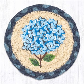Blue Hydrangea Printed Coaster 5"x5" Set of 4