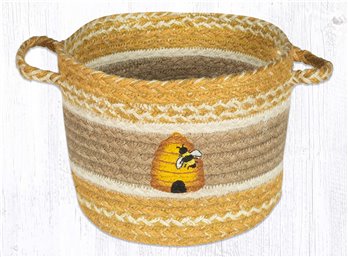 Beehive Printed Utility Basket 9"x7"