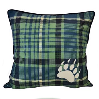 Bear Ridge "Plaid" Decorative Pillow