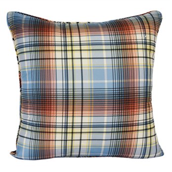 Retro Forest "Plaid" Decorative Pillow