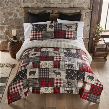 Timber 3 Piece King Comforter Set