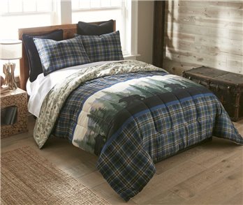 Bear Journey Blue 3 Piece Queen Comforter Set