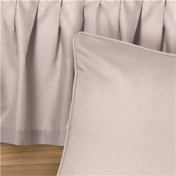 Smoky Taupe Twin Bedskirt (18 inch drop)