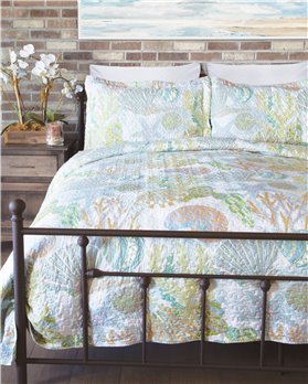 Coastal Reef Quilt Set King