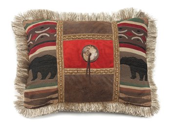 Carstens Backwoods Rustic Cabin Throw Pillow 16" x 20"