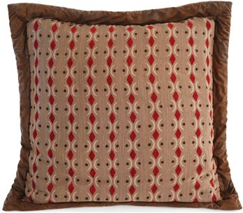 Carstens Adirondack Rustic Cabin Euro Pillow Cover 27" x 27"