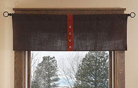 Carstens Ontario Wilderness Rustic Cabin Valance